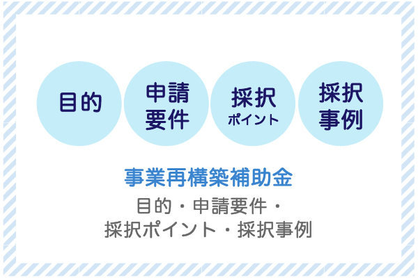 建設業向け補助金申請サポート｜採択率を高める専門チームが伴走 事業再構築補助金の目的と、申請要件、採択のためのポイント、採択事例